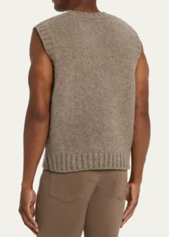 FRAMEMen's Yak Wool Knit Vest