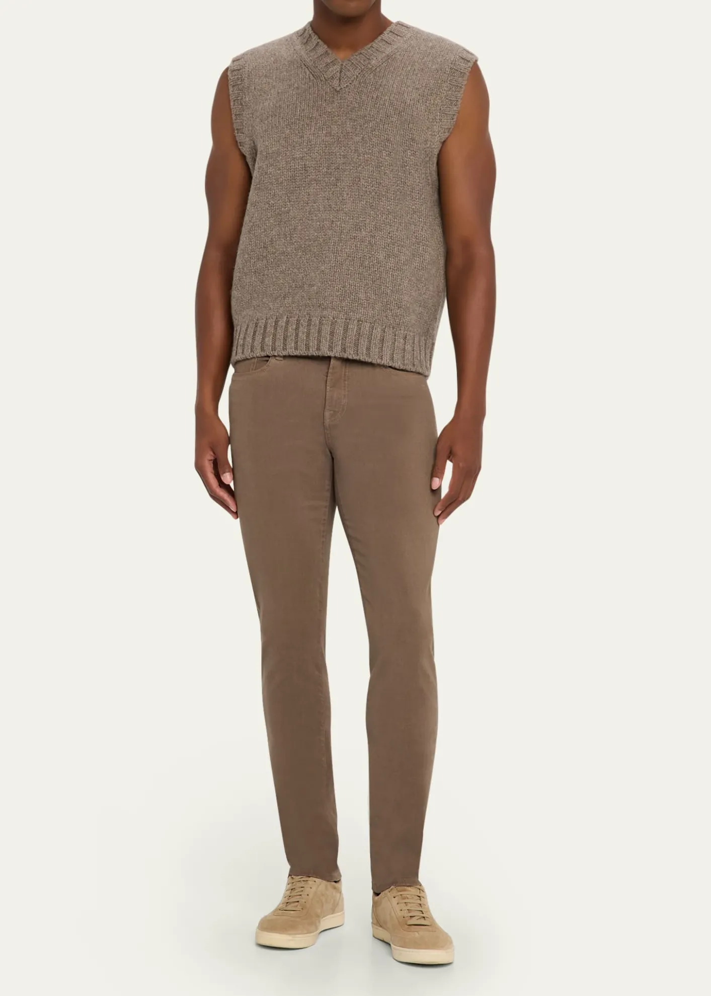 FRAMEMen's Yak Wool Knit Vest