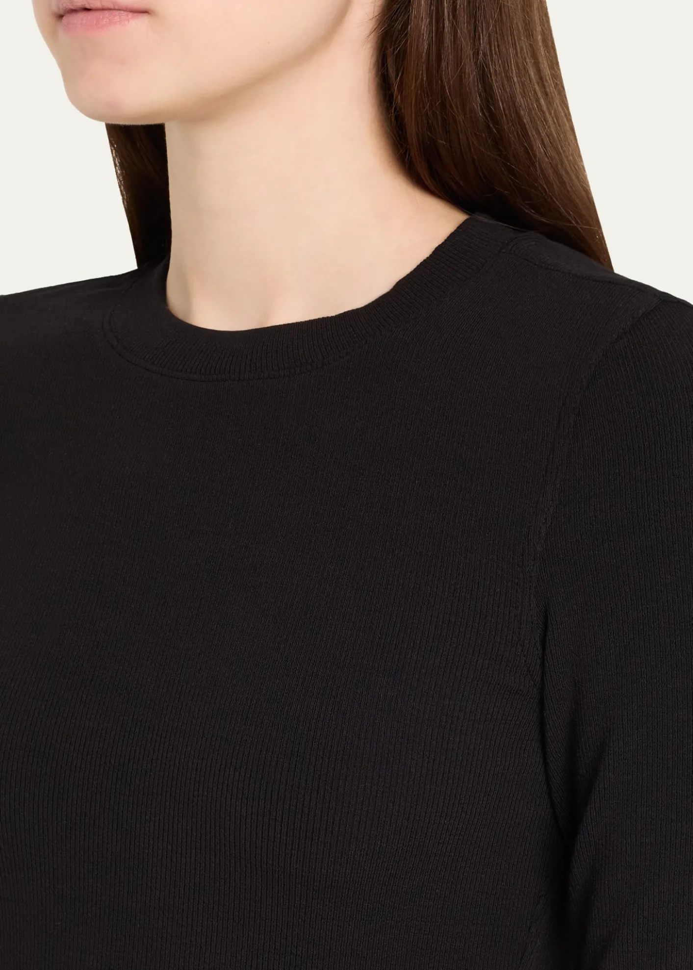 FRAMERibbed Crewneck Tee