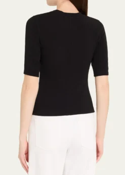 FRAMERibbed Crewneck Tee