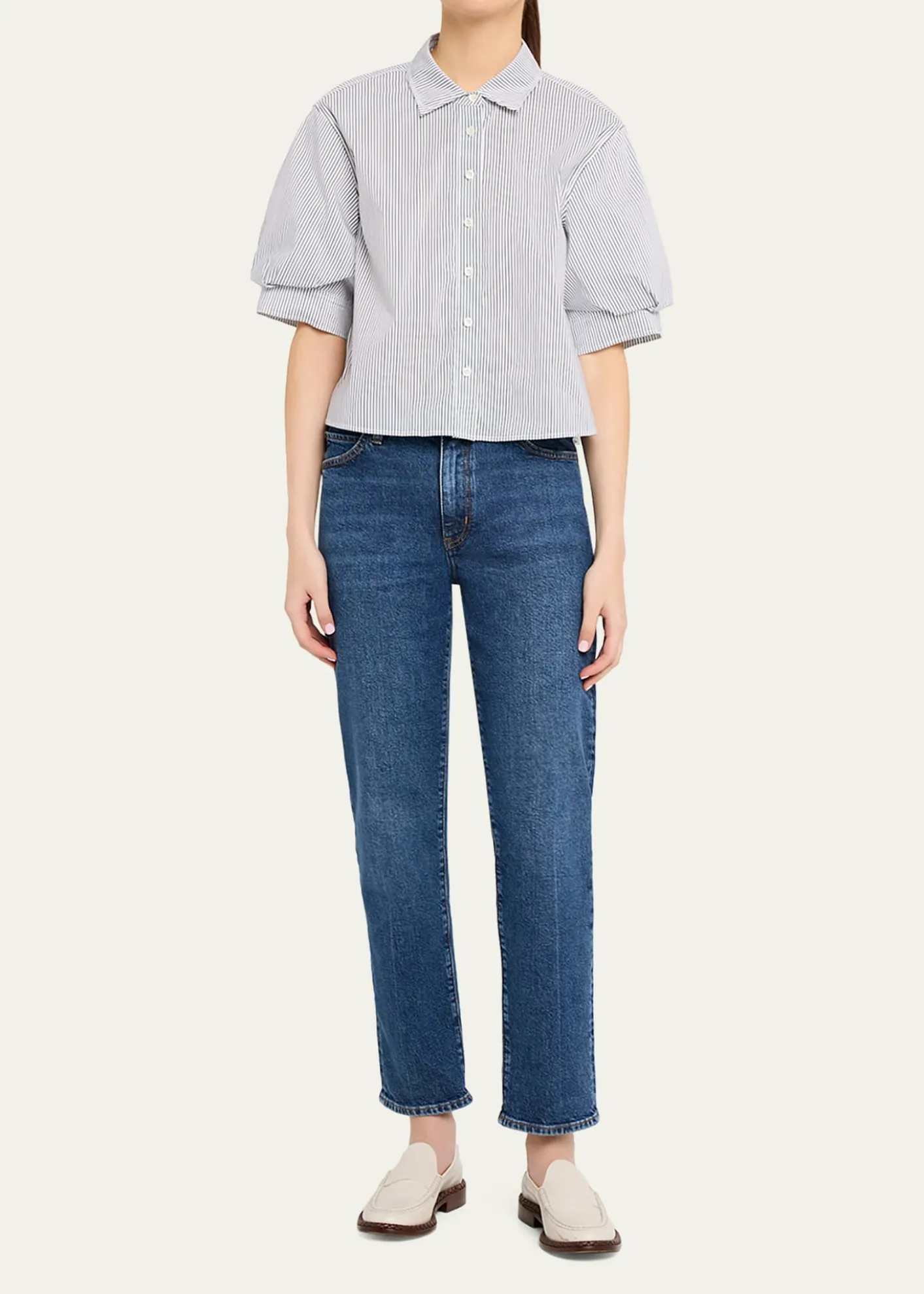 FRAMEThe Billow Sleeve Top