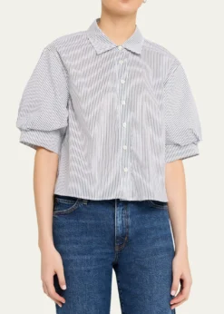FRAMEThe Billow Sleeve Top