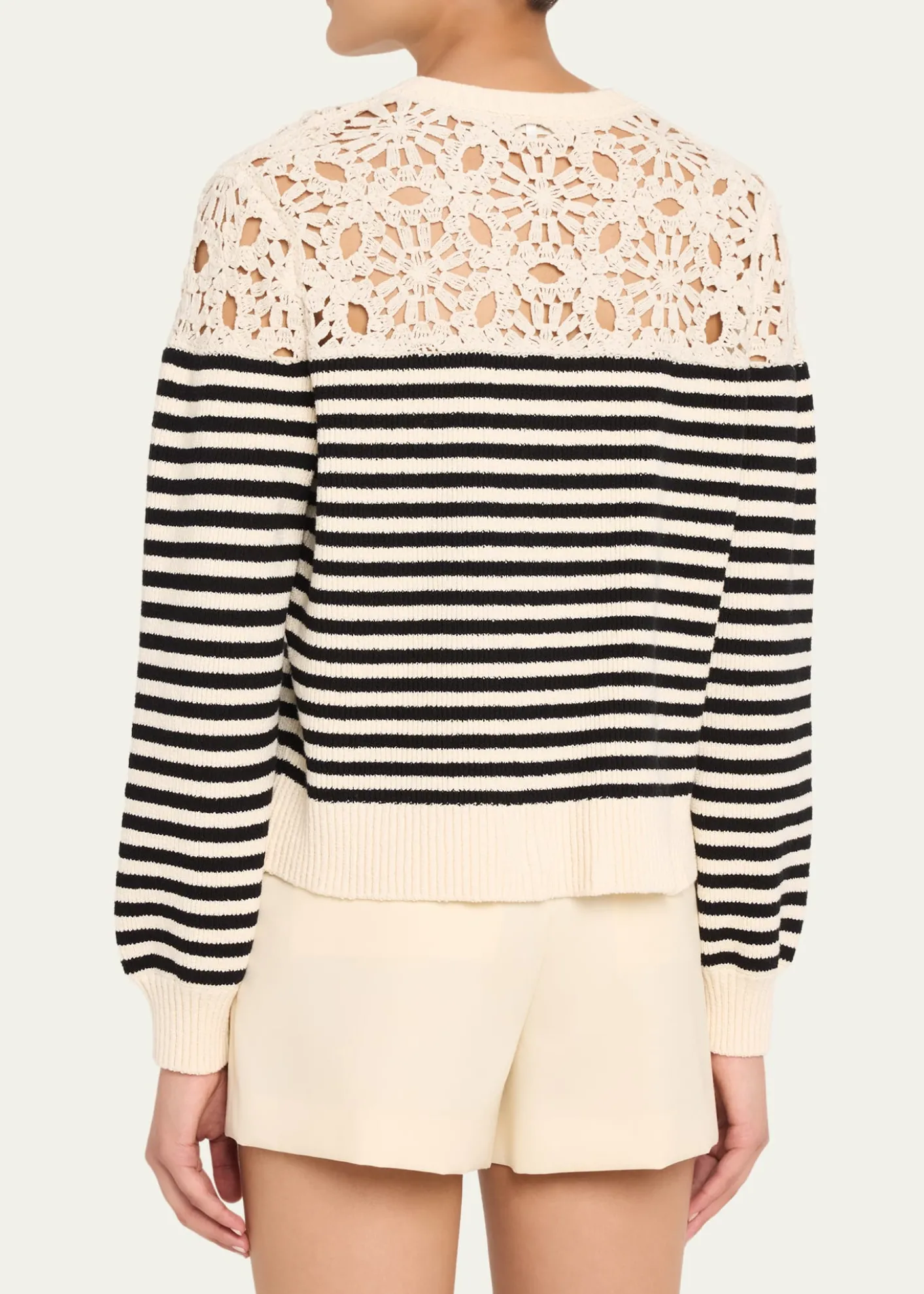 FRAMEThe Coastal Stripe Cardigan