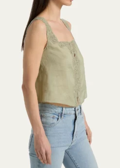 FRAMEThe Embroidered Blouse