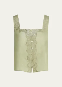 FRAMEThe Embroidered Blouse