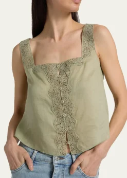 FRAMEThe Embroidered Blouse