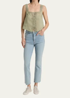 FRAMEThe Embroidered Blouse
