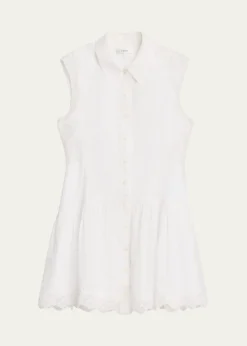 FRAMEThe Embroidered Mini Day Dress