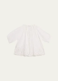 FRAMEThe Eyelet Resort Blouse