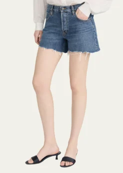FRAMEThe Long Hand Denim Shorts