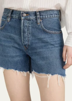FRAMEThe Long Hand Denim Shorts
