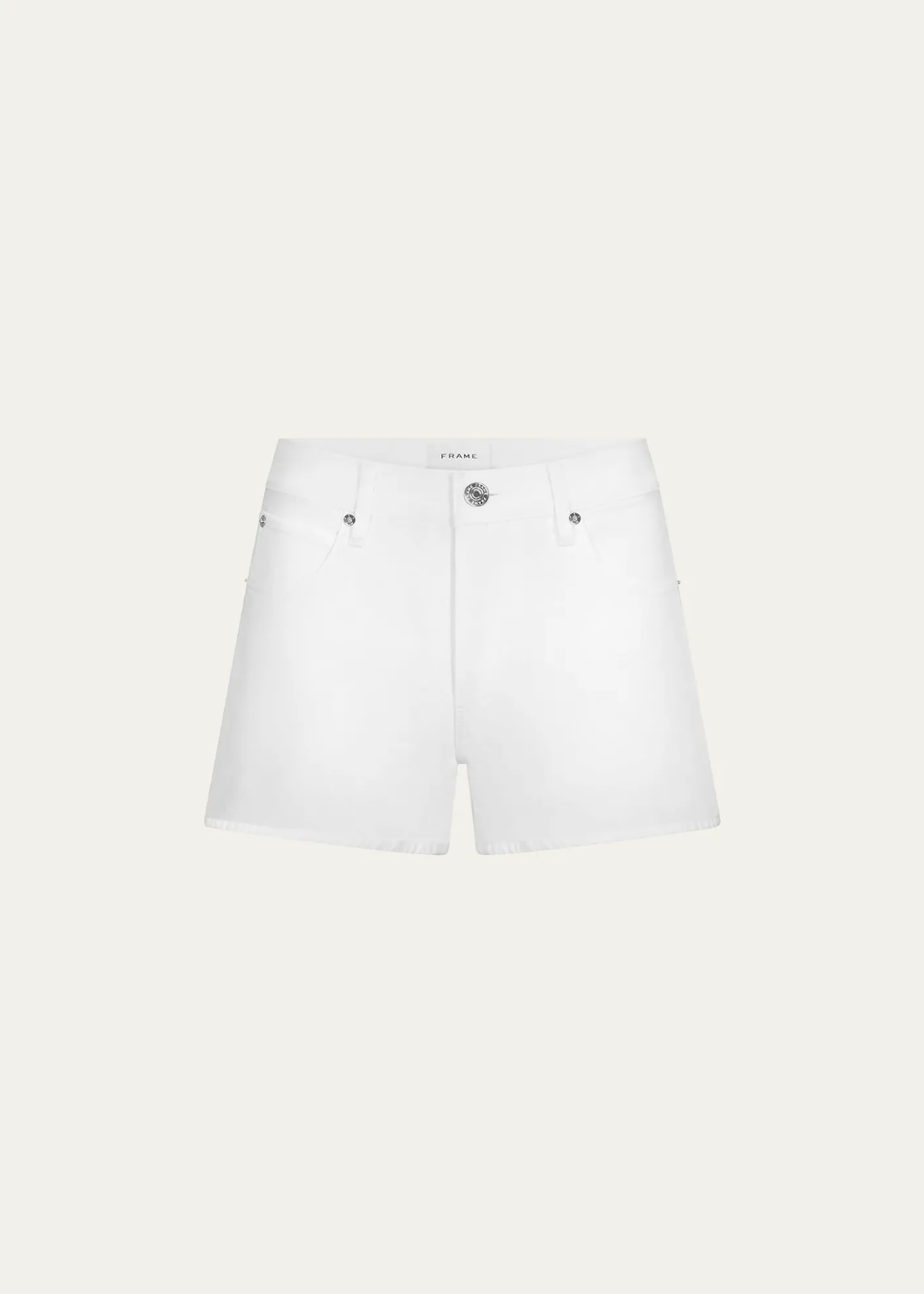 FRAMEThe Long Hang Denim Shorts