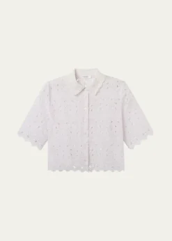 FRAMEThe Paisley Eyelet Shirt