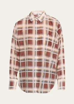 FRAMEThe Plaid Boy Shirt