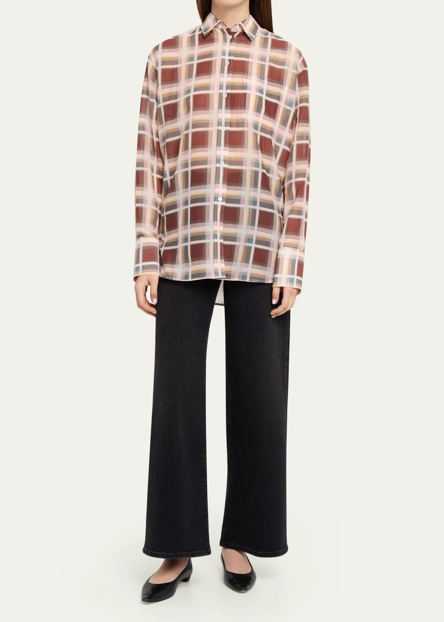 FRAMEThe Plaid Boy Shirt