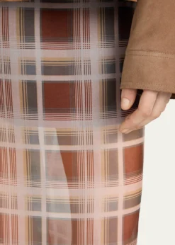 FRAMEThe Plaid Organza Skirt