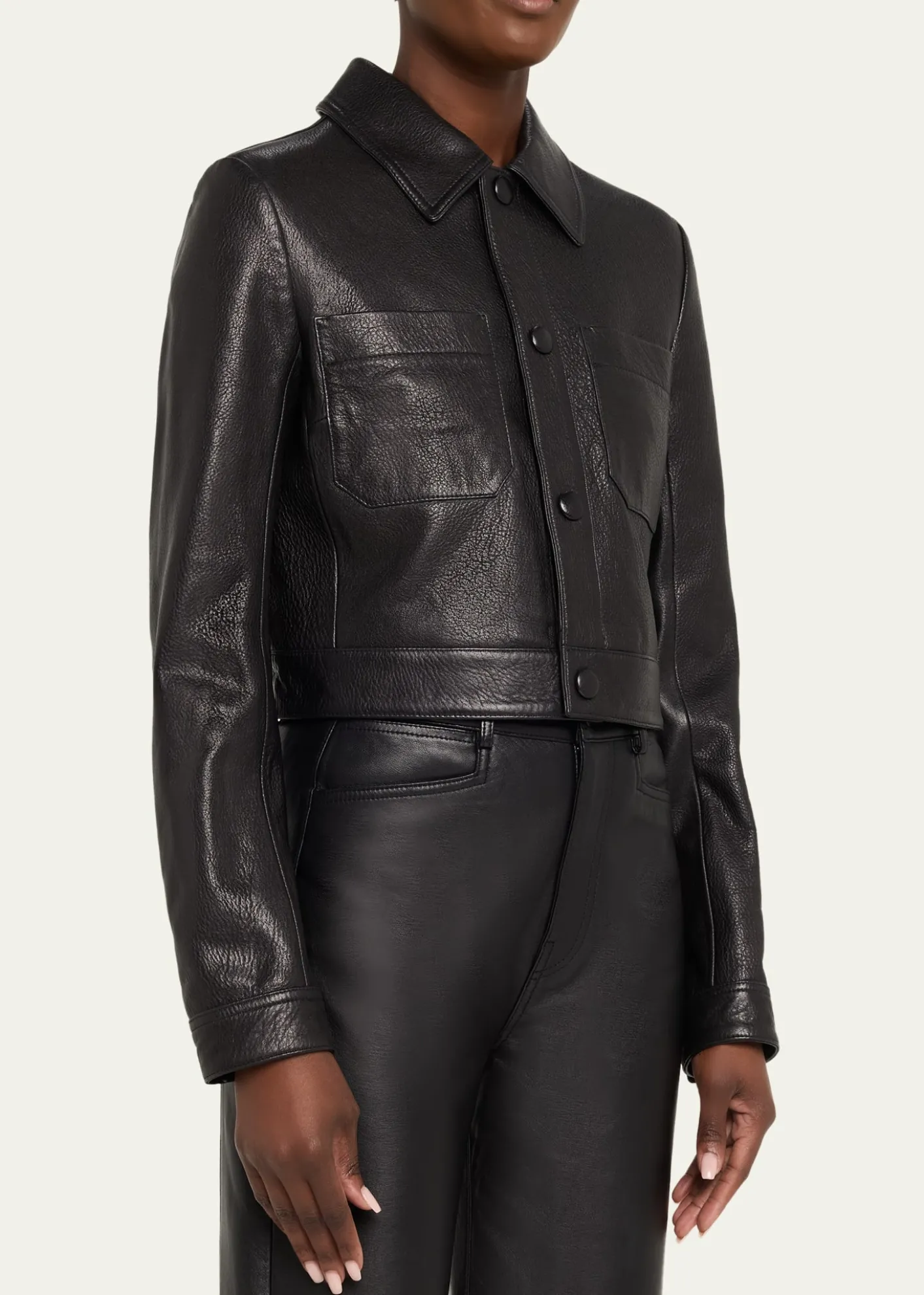 FRAMEThe Small Leather Jacket