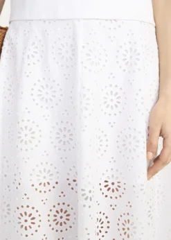 FRAMEThe Solstice Eyelet Skirt