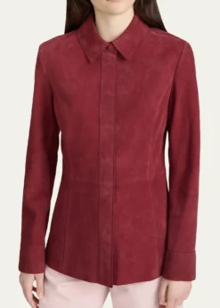 FRAMEThe Suede Shirt