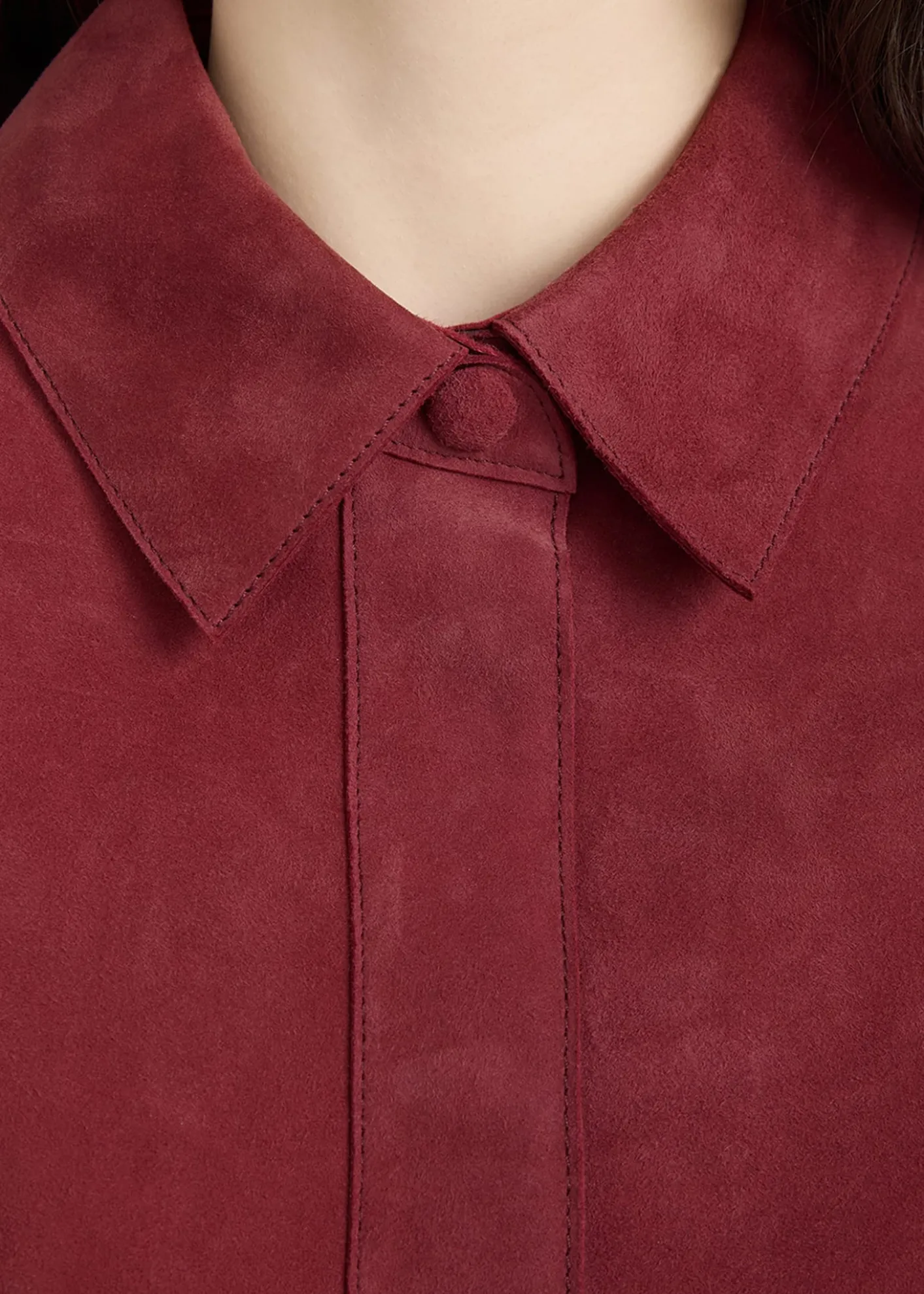 FRAMEThe Suede Shirt