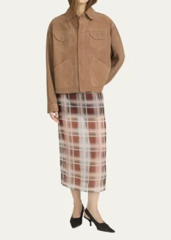 FRAMEThe Suede Utility Jacket