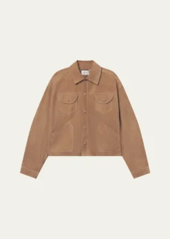 FRAMEThe Suede Utility Jacket