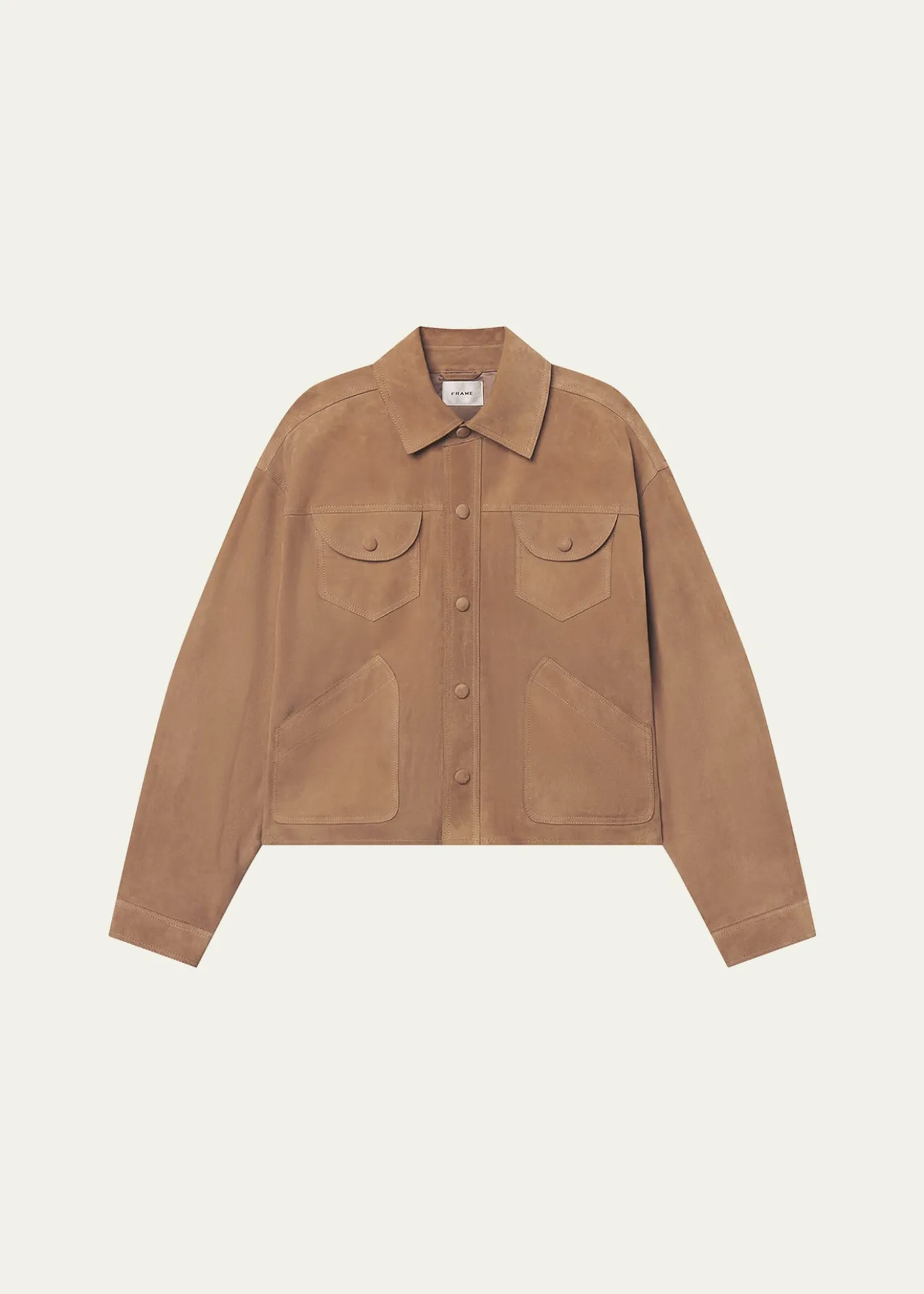 FRAMEThe Suede Utility Jacket