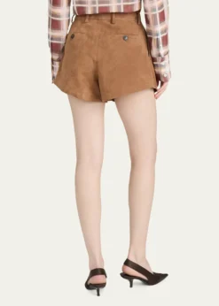 FRAMEThe Suede Utility Shorts