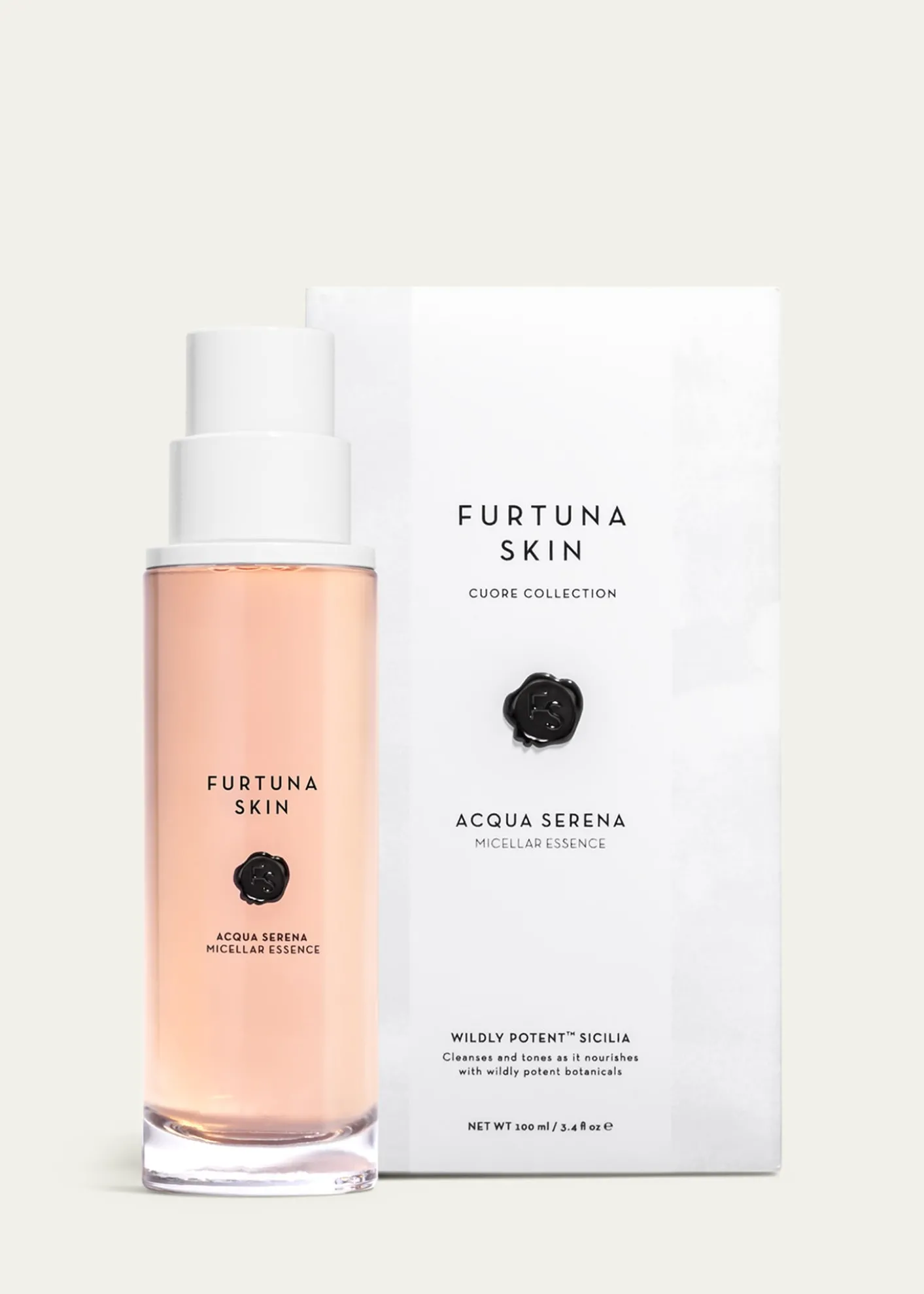 Furtuna SkinAcqua Serena Micellar Essence, 3.4 oz.