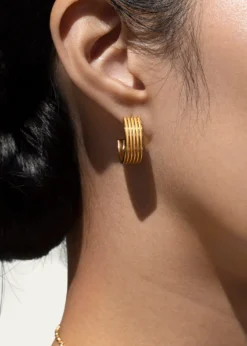 Futura JewelryAmal Hoop Earrings