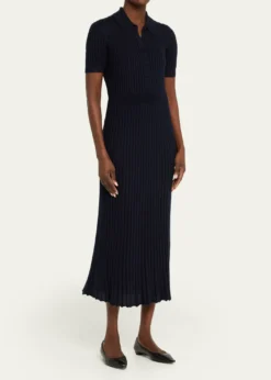 Gabriela HearstAmor Polo Ribbed Cashmere Dress