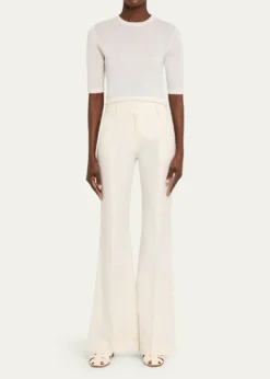Gabriela HearstBrunner Short-Sleeve Cashmere-Silk T-Shirt