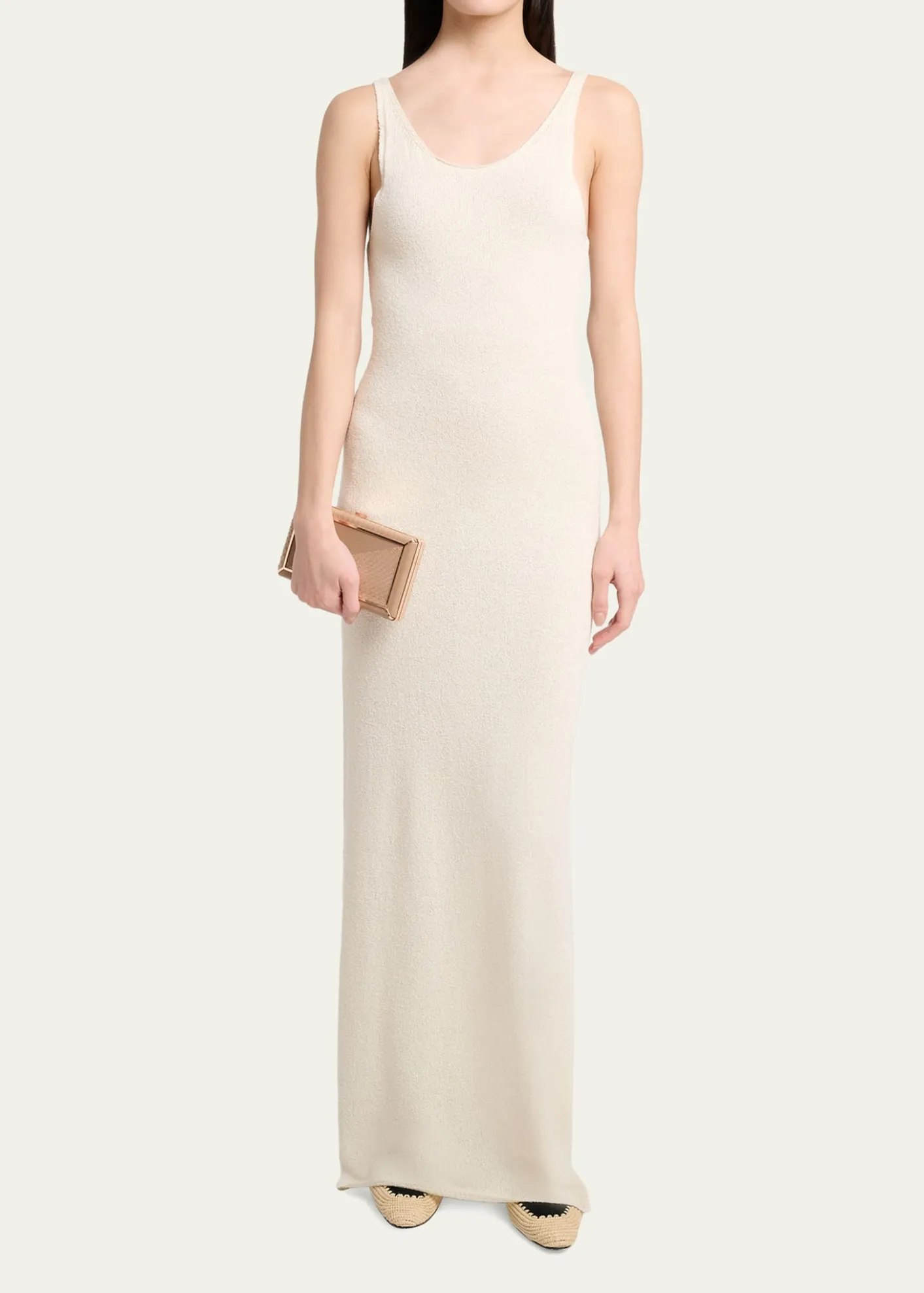 Gabriela HearstCallas Leather & Snakeskin Clutch Bag