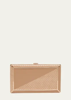 Gabriela HearstCallas Leather & Snakeskin Clutch Bag