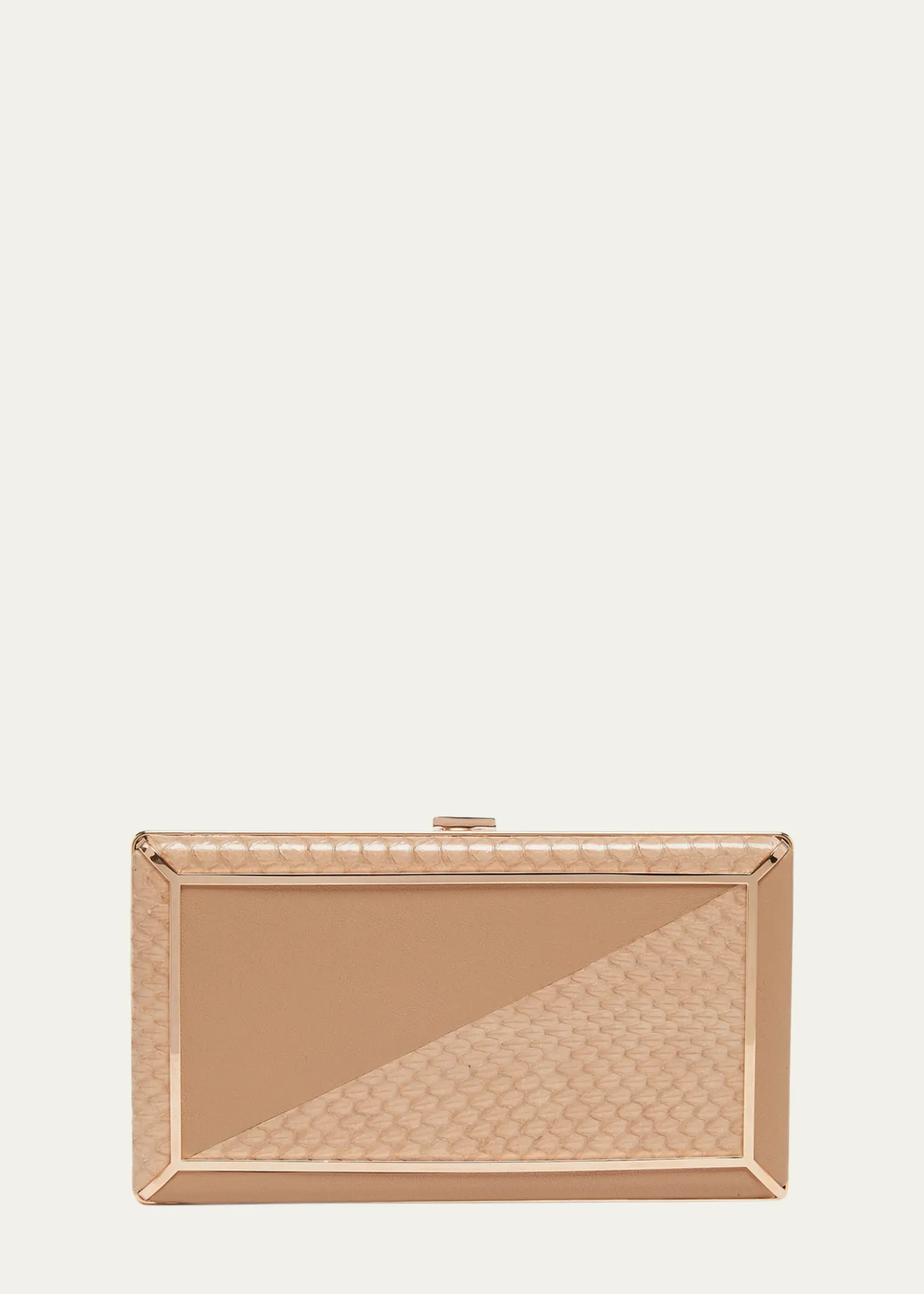 Gabriela HearstCallas Leather & Snakeskin Clutch Bag
