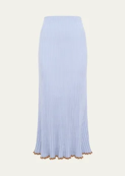 Gabriela HearstKavya Rib Knit Midi Skirt