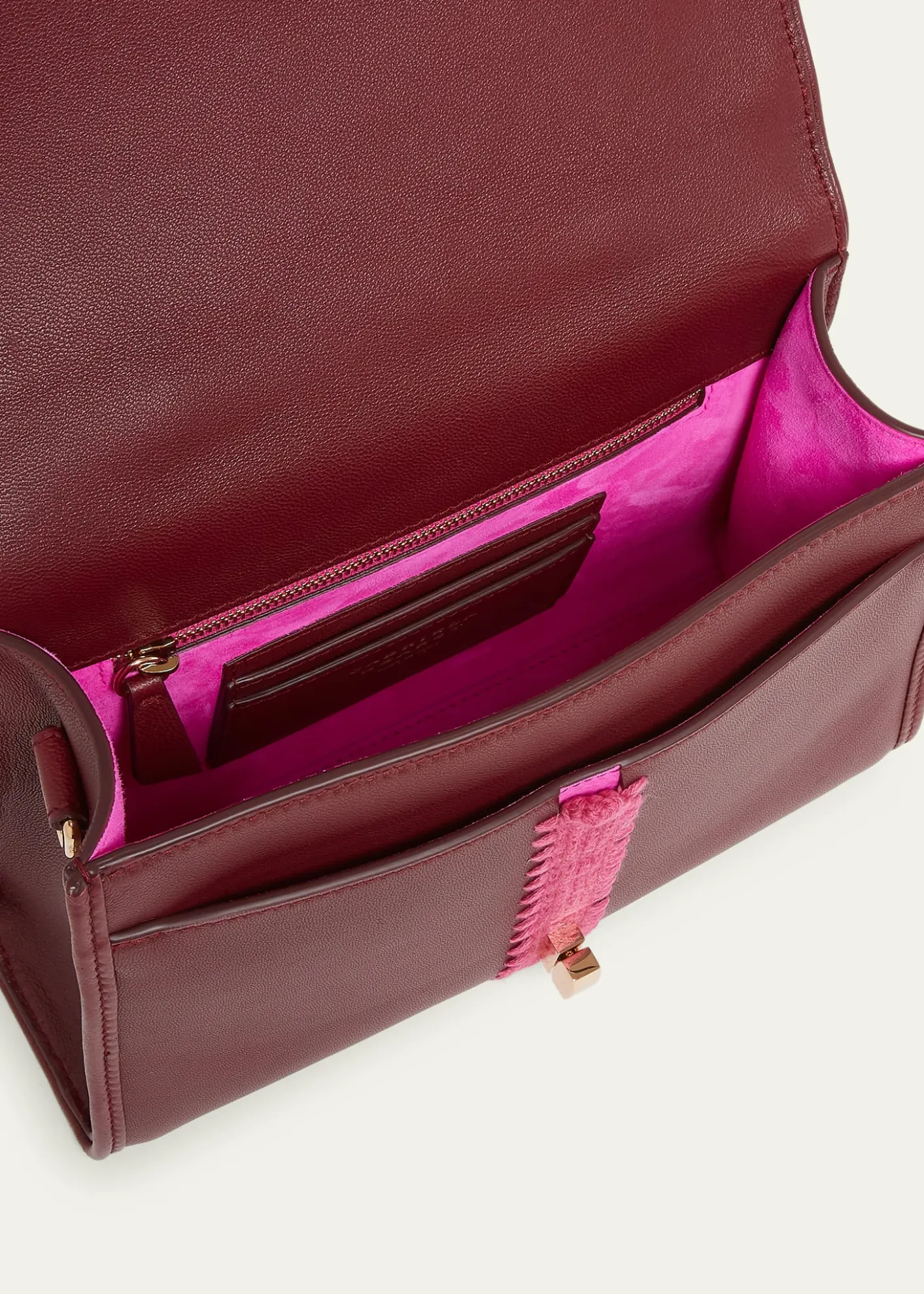 Gabriela HearstLeonora Small Embroidered Leather Top-Handle Bag
