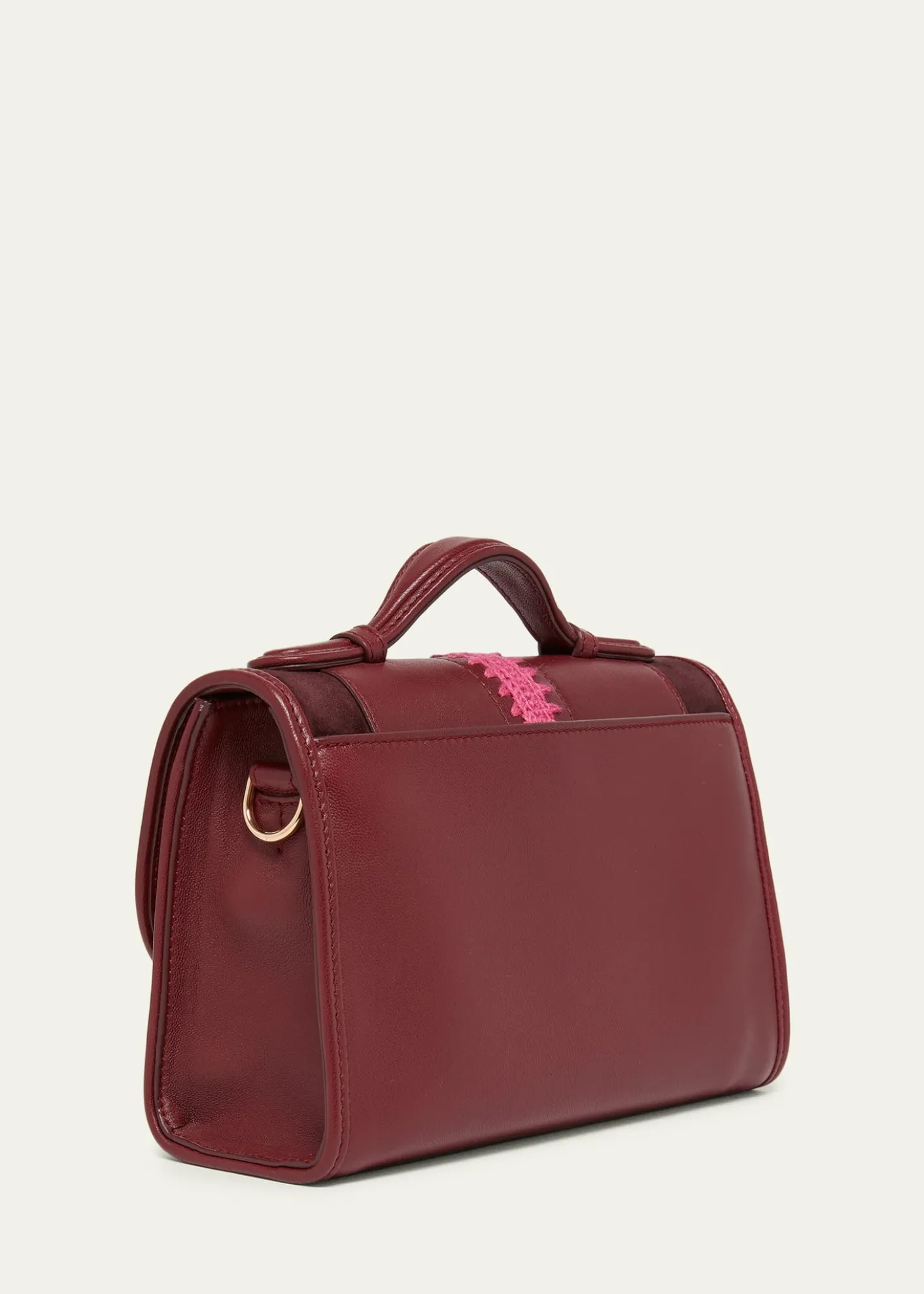 Gabriela HearstLeonora Small Embroidered Leather Top-Handle Bag