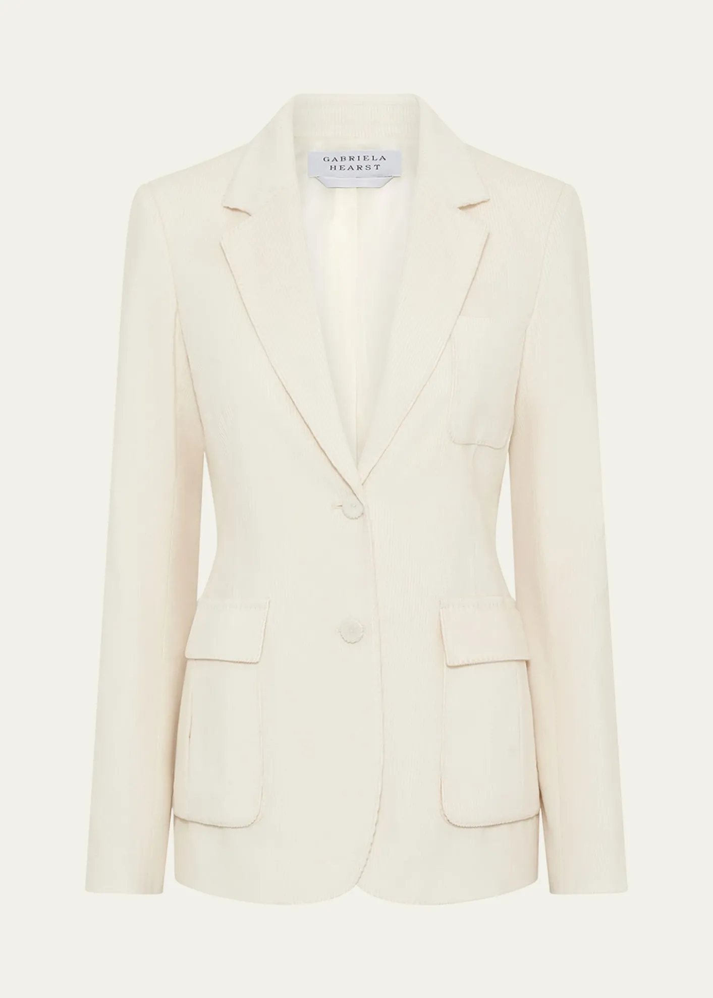 Gabriela HearstLouisa Corduroy Single-Breasted Blazer