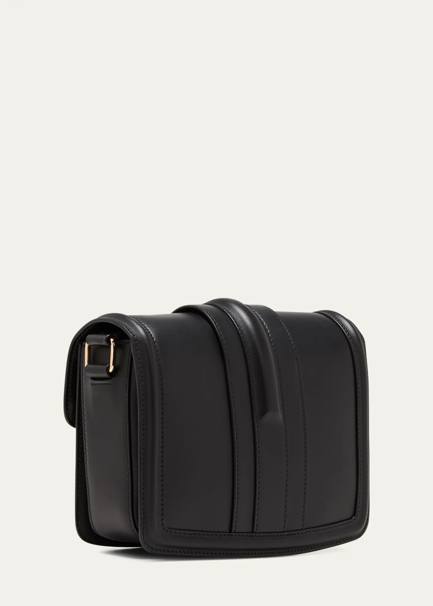 Gabriela HearstLucky Buckle Lambskin Shoulder Bag