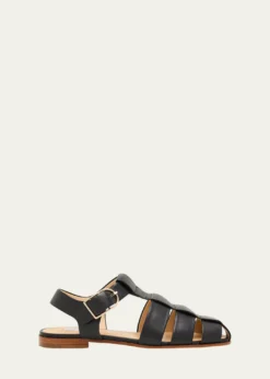 Gabriela HearstLynn Leather Fisherman Sandals