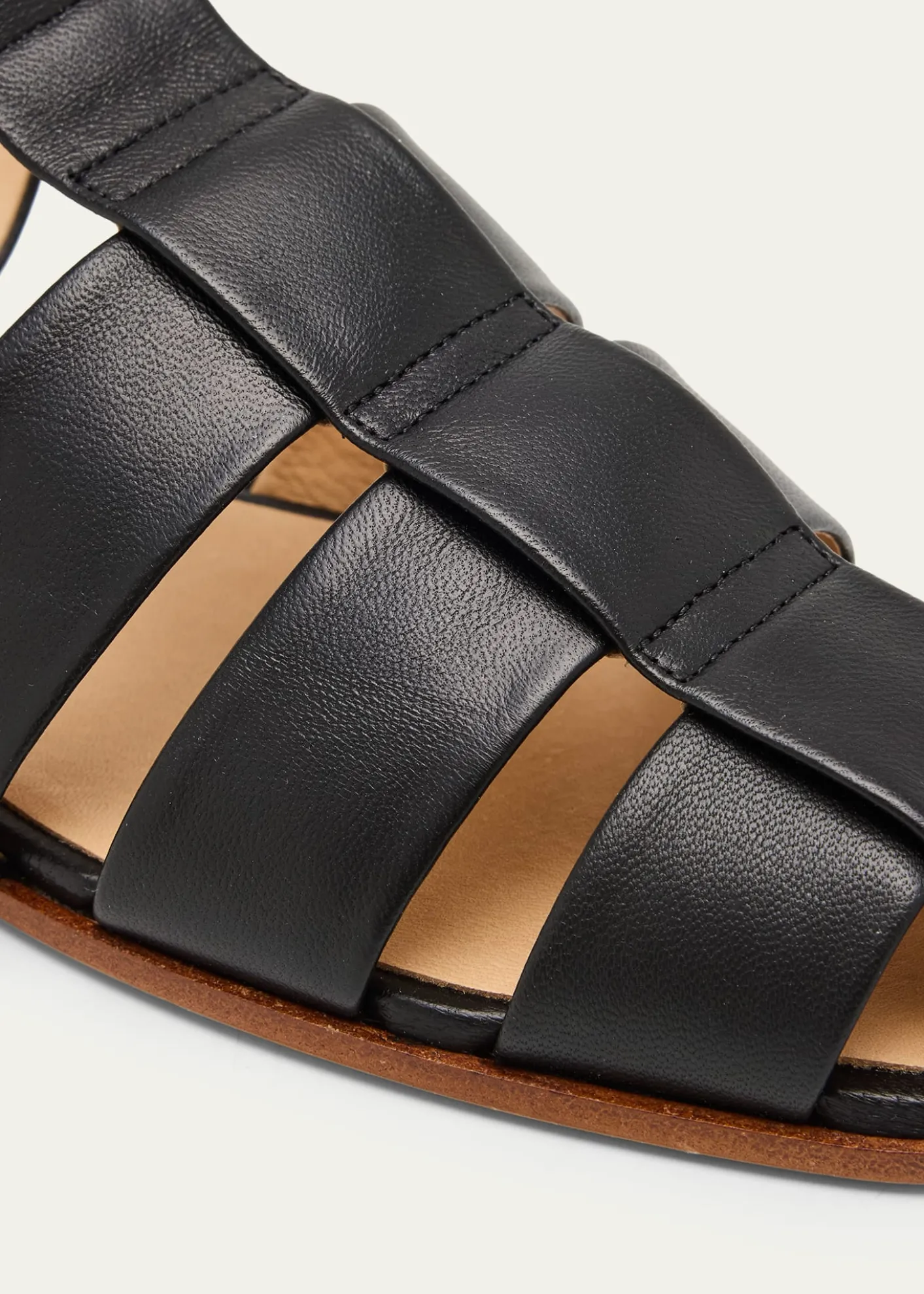 Gabriela HearstLynn Leather Fisherman Sandals