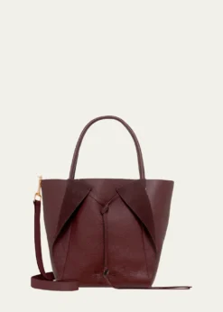 Gabriela HearstMarija Small Wing Fold Leather Tote Bag