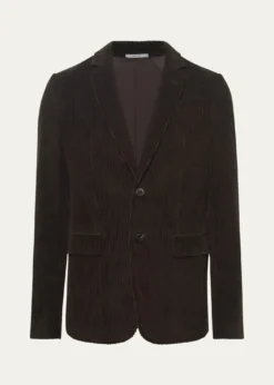Gabriela HearstMen's Irving Cashmere Corduroy Single-Breasted Jacket