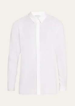 Gabriela HearstMen's Nicolas Linen Sport Shirt
