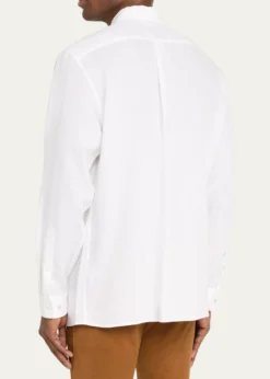 Gabriela HearstMen's Nicolas Linen Sport Shirt