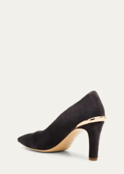 Gabriela Hearst75mm Edwina Suede Pointed-Toe Pumps