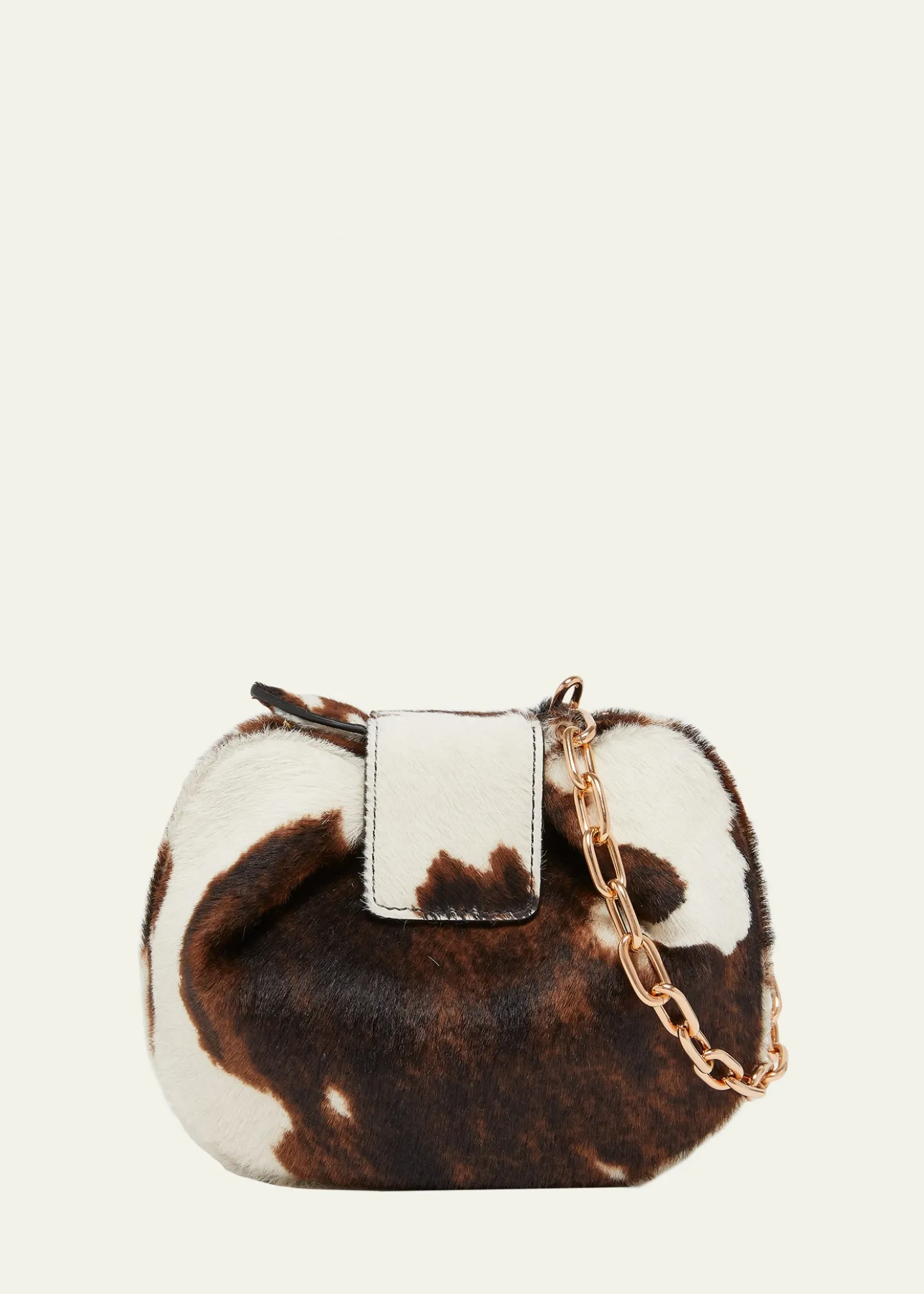 Gabriela HearstPony Hair Demi Clutch Bag with Chain