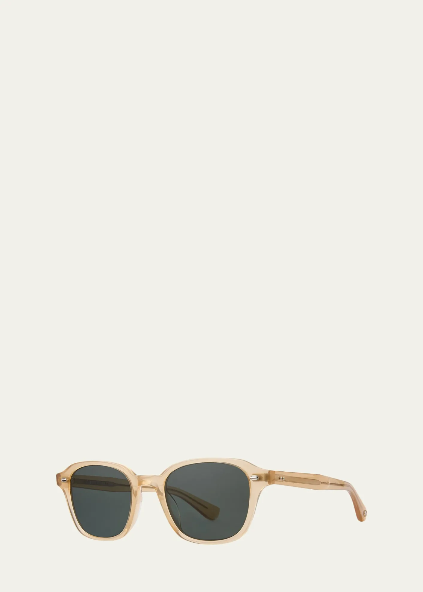Garrett LeightLachman Acetate Square Sunglasses