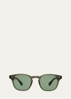 Garrett LeightMen's Ace Acetate Square Sunglasses